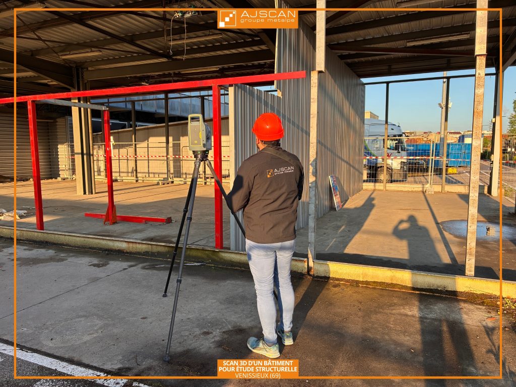 Scan 3D pour la rénovation d’un bâtiment