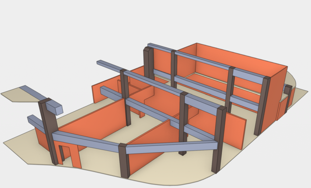 Hopital Mermoz - Scan 3D - Fichier IFC